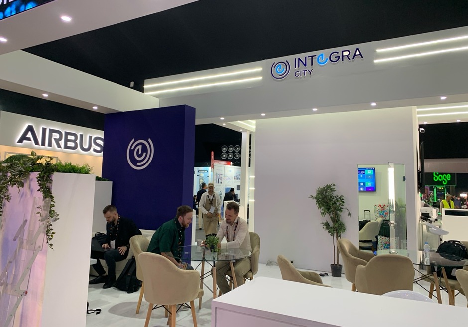Фото: INTEGRA CITY GITEX Africa 2026 көрмесінің алаңында, Марракеш, Марокко.